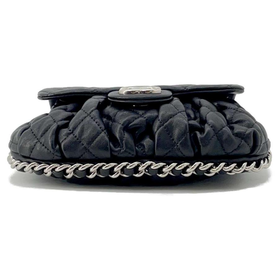 シャネル チェーンショルダーバッグ ココマーク マトラッセ チェーン