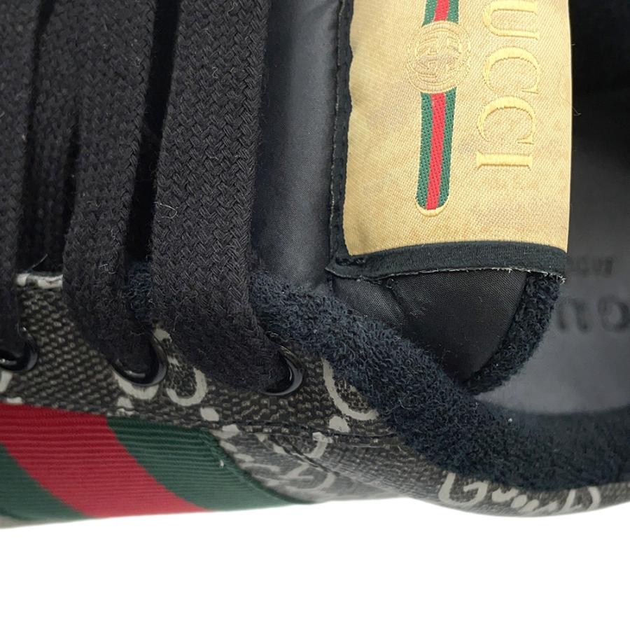 ☆グッチ スニーカー スクリーナー GGスプリーム メンズサイズ9 1/2