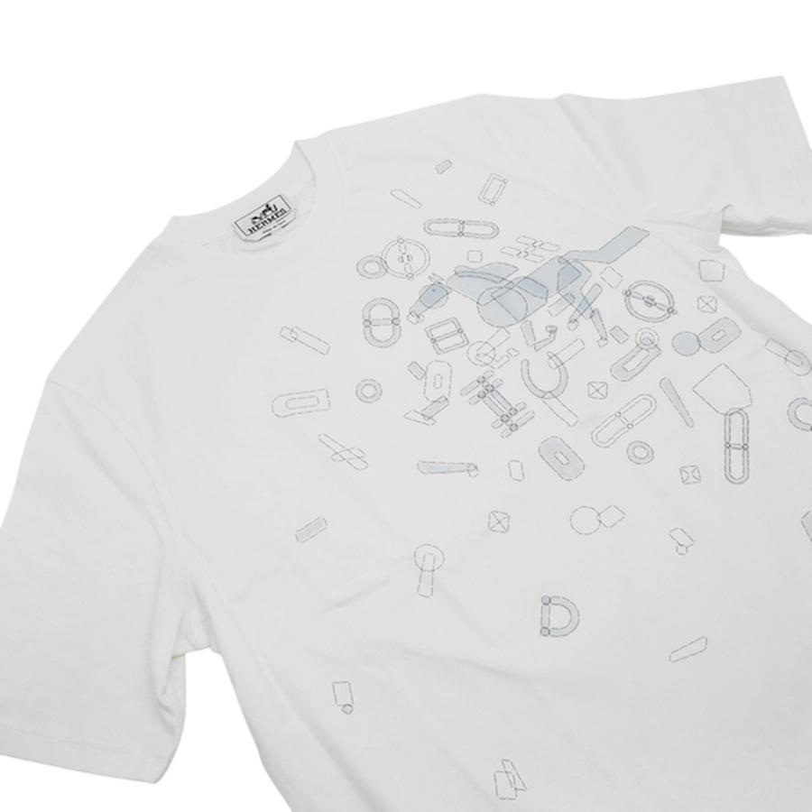 HERMES エルメス カットソー Lettres Equestres Tシャツ Lettres Equestres