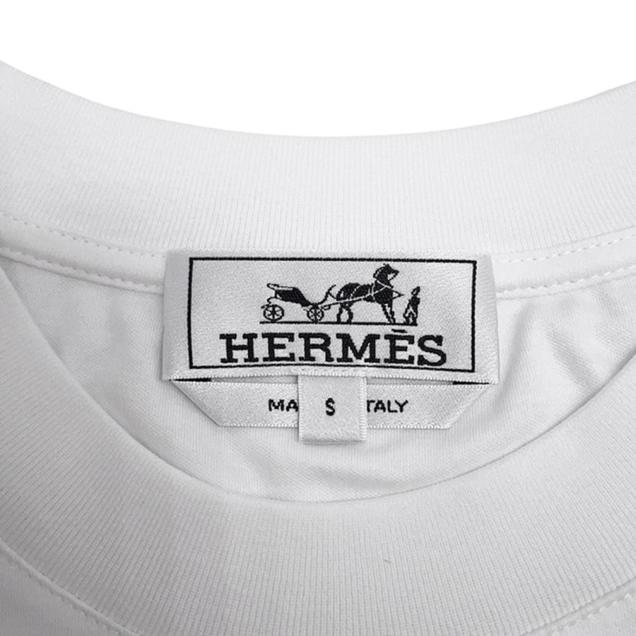美品　HERMES フラグメント・エクエストレス　サイズL Tシャツ エルメス Tシャツ フラグメント・エクエストレス Fragments Equestres