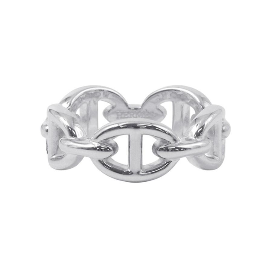 エルメス　アンシェネ PM シェーヌダンクル　シルバー　リング　52 楽天市場】【新品】エルメス シェーヌダンクル リング