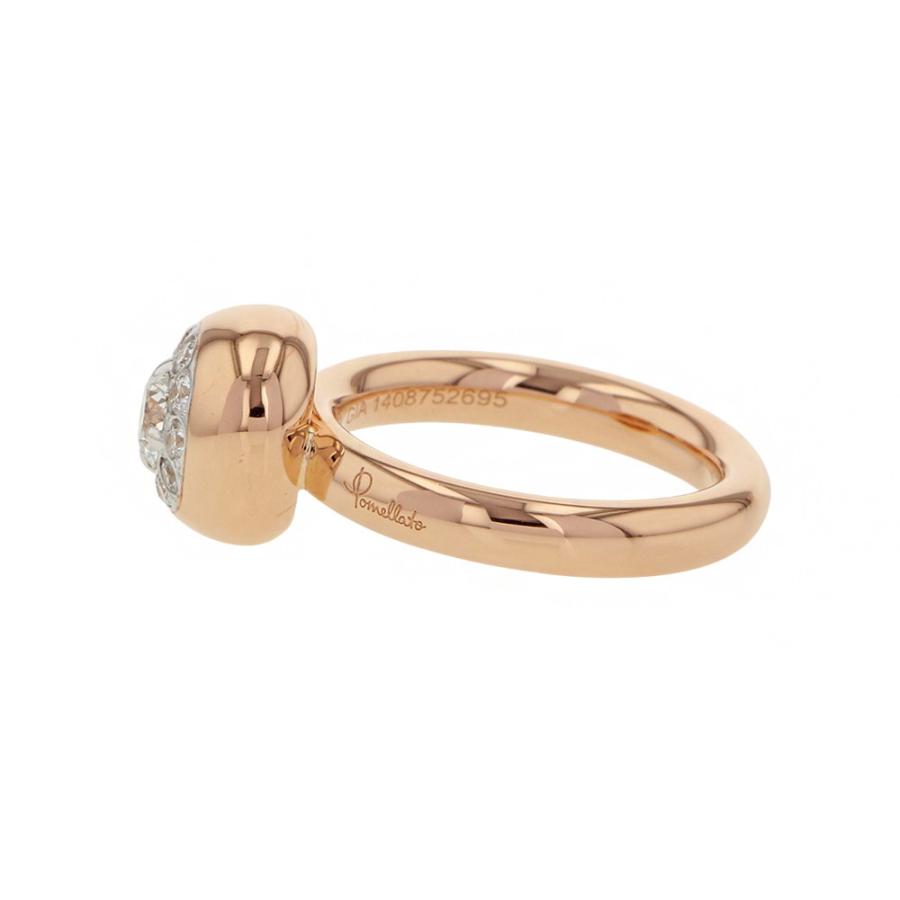 ポメラート リング ヌヴォラ ダイヤモンド 0.5ct K18PGピンクゴールド