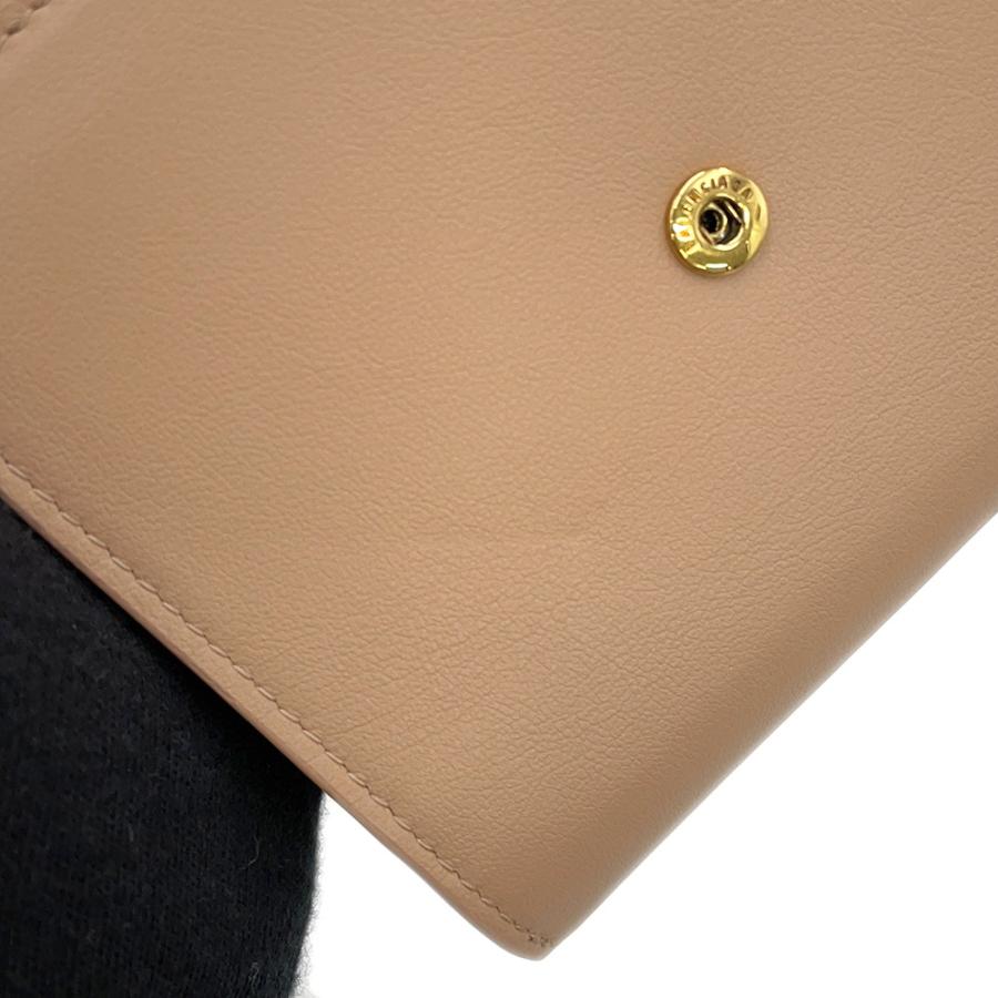 ◆美品◆ 現行 BALENCIAGA 三つ折り財布 ENVELOPE フラップ Envelope フラップ コンパクトウォレット