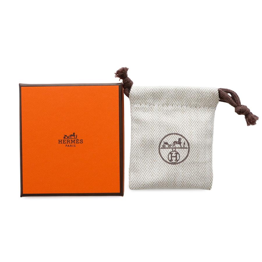 エルメス ピアス ミニ・ポップアッシュ マロングラッセ/シルバー金具 H