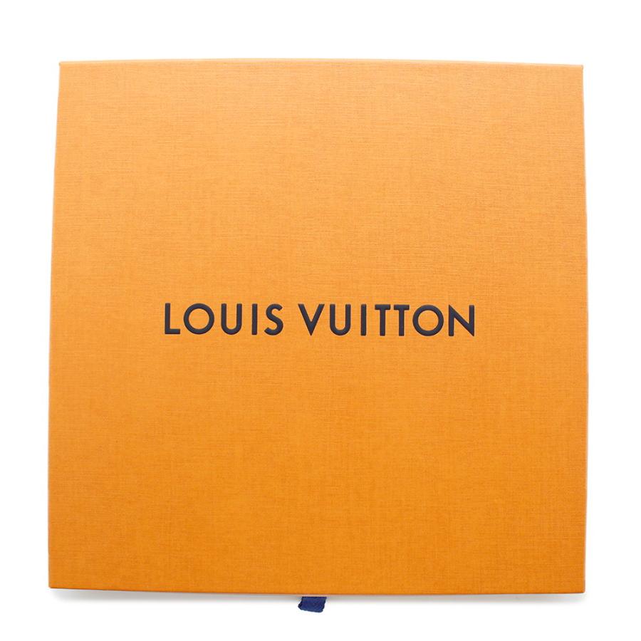 ルイヴィトン スカーフ シルク コットン LV × TM カレ55・チェリー