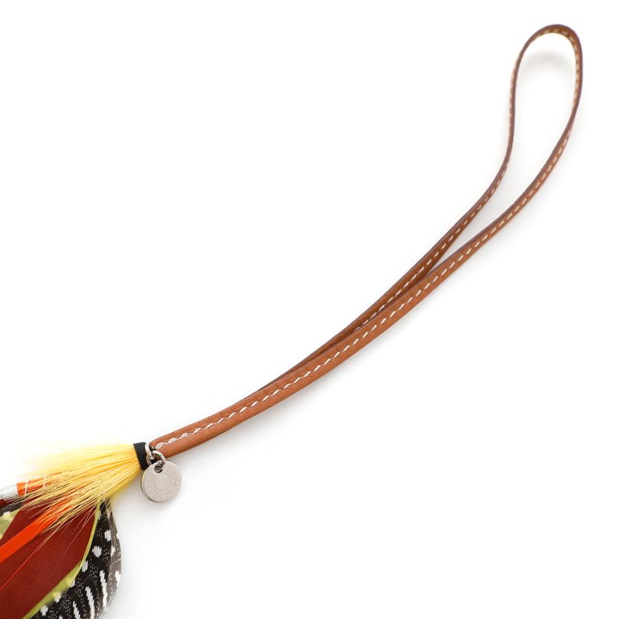 エルメス バッグチャーム グリグリ ムーシュ プリュム ジョーヌ  