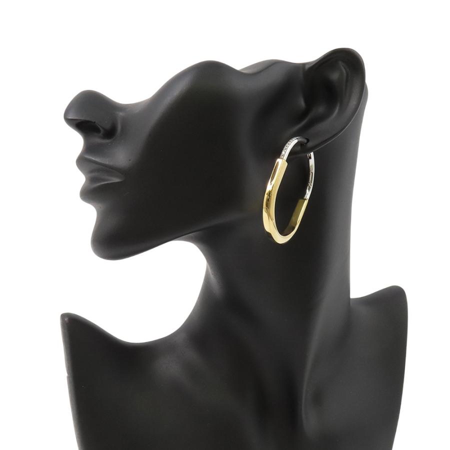 ティファニー ピアス ロック エクストララージ ダイヤモンド 計0.32ct