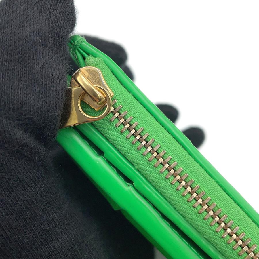 ボッテガヴェネタ 二つ折り財布 イントレチャート カセット カーフ  