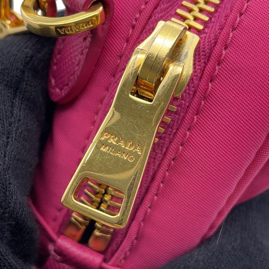 プラダ ショルダーバッグ美品  - 1N1727 プラダ ショルダーバッグ リボン ナイロン 1N1727 PRADA バッグ 【安心