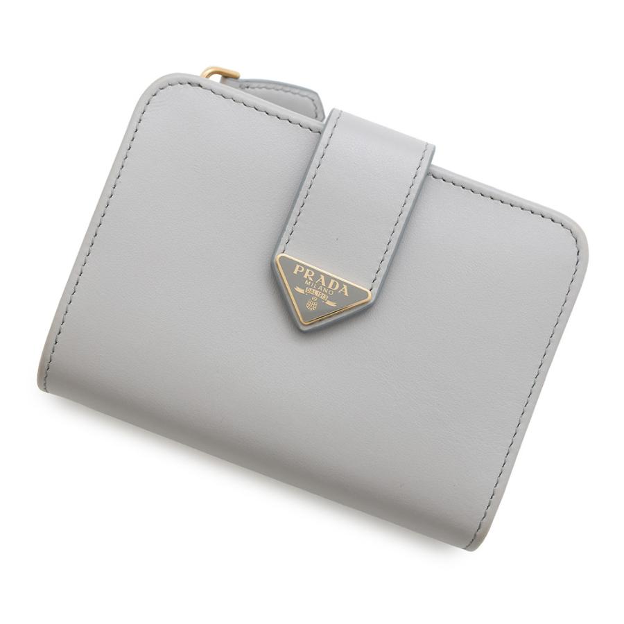 プラダ 二つ折り財布 シティカーフタブ 1ML018 PRADA 財布 【安心保証  