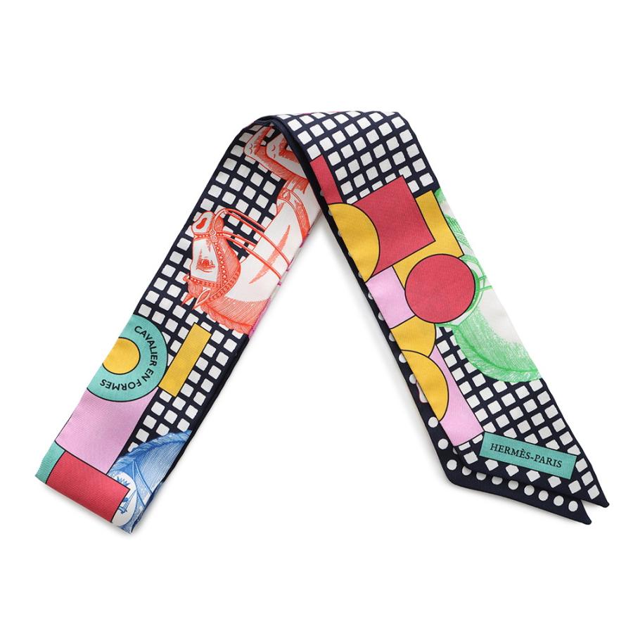 エルメス スカーフ ツイリー カヴァリエ・アン・フォルム Cavalier en