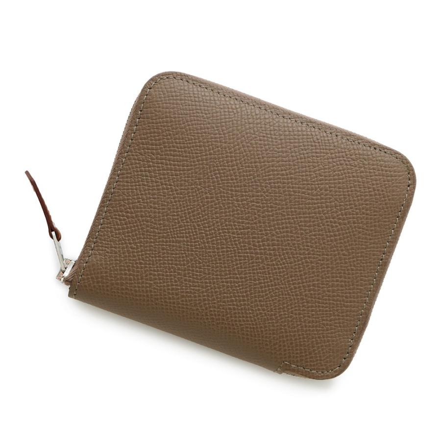 エルメス コインケース アザップコンパクト シルクイン エトゥープ  