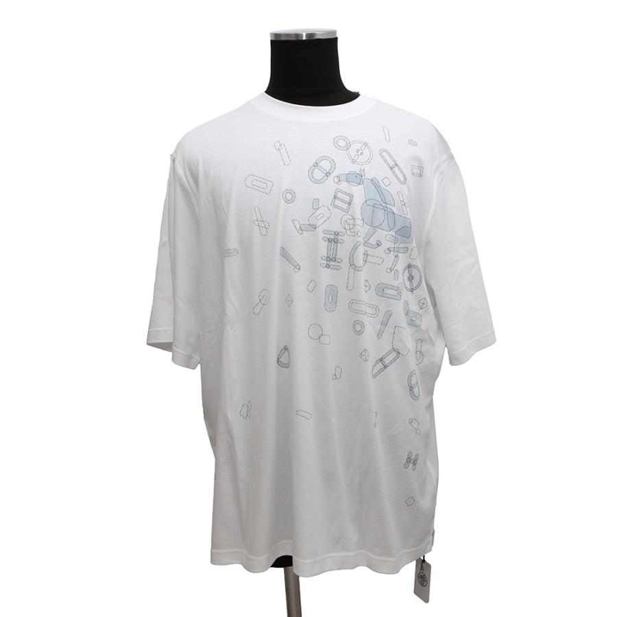 エルメス Tシャツ フラグメント・エクエストレス Fragments Equestres