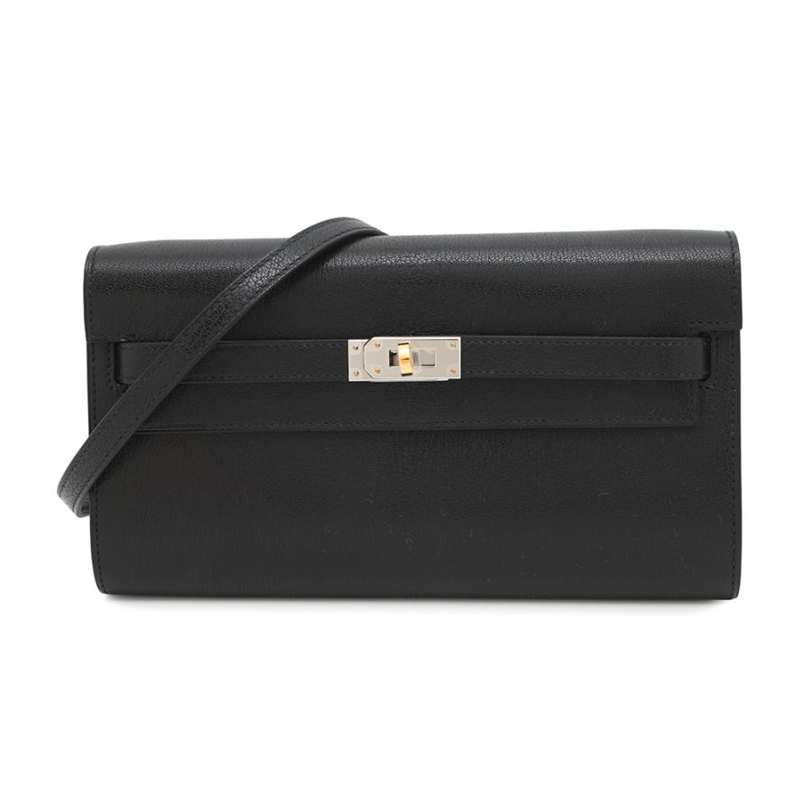エルメス  ケリーウォレット ミディアム 長財布 エトゥープ HERMES（エルメス） 新品 ケリー ウォレット 長財布 ヴォーエプソン