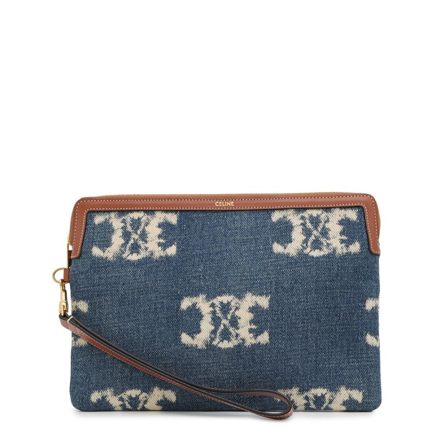 優*輝様 (6AA1656)セリーヌ セカンドバッグ クラッチバッグ レザー D