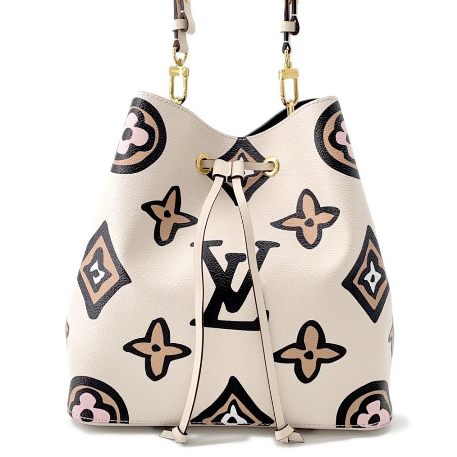 LOUIS VUITTON ルイヴィトン M45822 ﾓﾉｸﾞﾗﾑﾜｲﾙﾄﾞｱｯﾄﾊｰﾄ ｸﾚｰﾑ ﾈｵﾉｴMM LOUIS VUITTON ルイヴィトン M45822 モノグラムワイルドアットハート