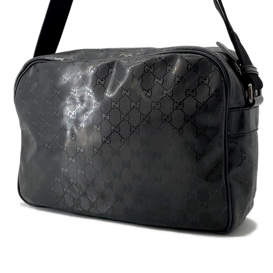 グッチ ショルダーバッグ GGインプリメ PVC 211107 GUCCI バッグ 黒