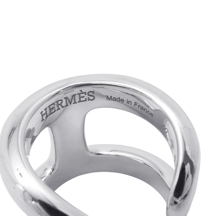 正規購入品　エルメス HERMES オスモズ リング　GM 50号 国内発送 エルメス オスモズ GM リング シルバー (HERMES/指輪・リング