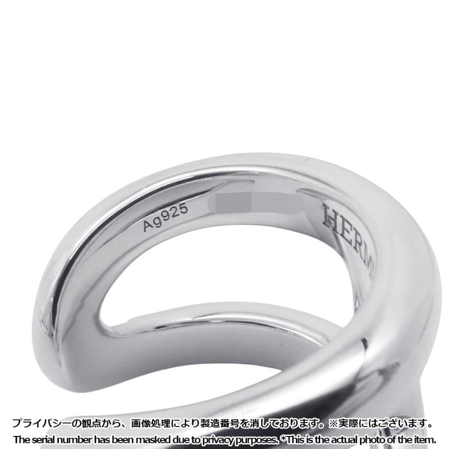 ☆エルメス リング オスモズGM Osmose SV925シルバー リングサイズ50