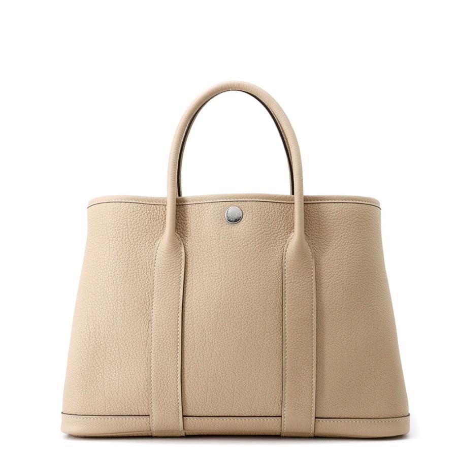 エルメス トートバッグ ガーデンパーティTPM トレンチ/シルバー金具  