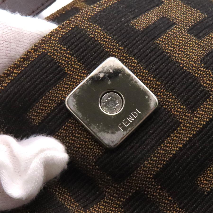 フェンディ ショルダーバッグ ズッカ柄 キャンバス 26727 FENDI ワン