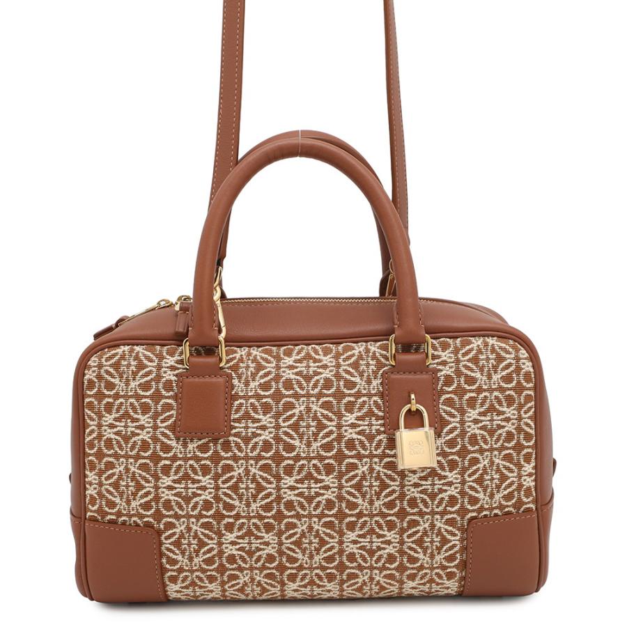 ロエベ ハンドバッグ アマソナ23 トリオンフ キャンバス レザー  