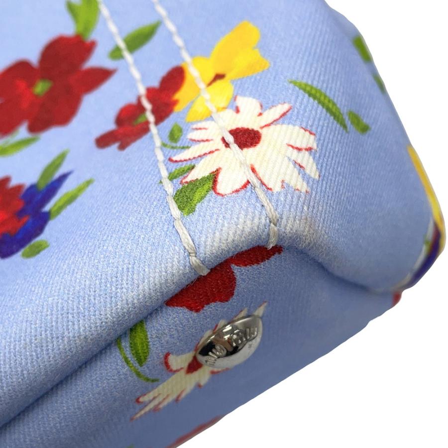 ☆ミュウミュウ ハンドバッグ フラワー キャンバス 5BG439 Miu 2way 花  