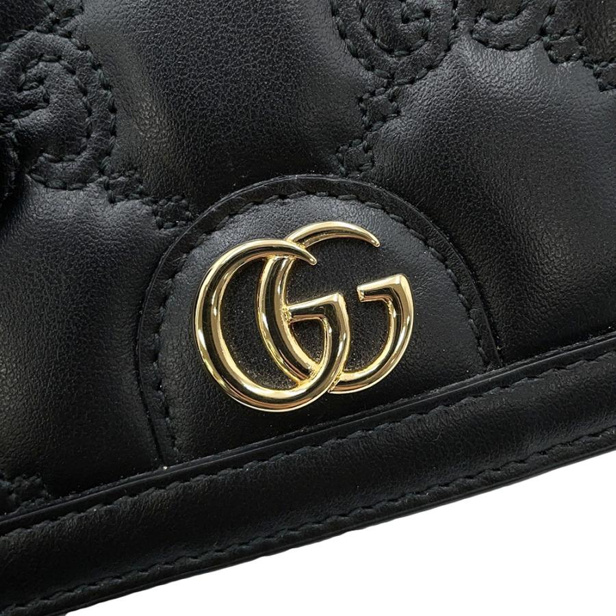 グッチ ショルダーバッグ ミニ GGマトラッセ レザー 723777 GUCCI