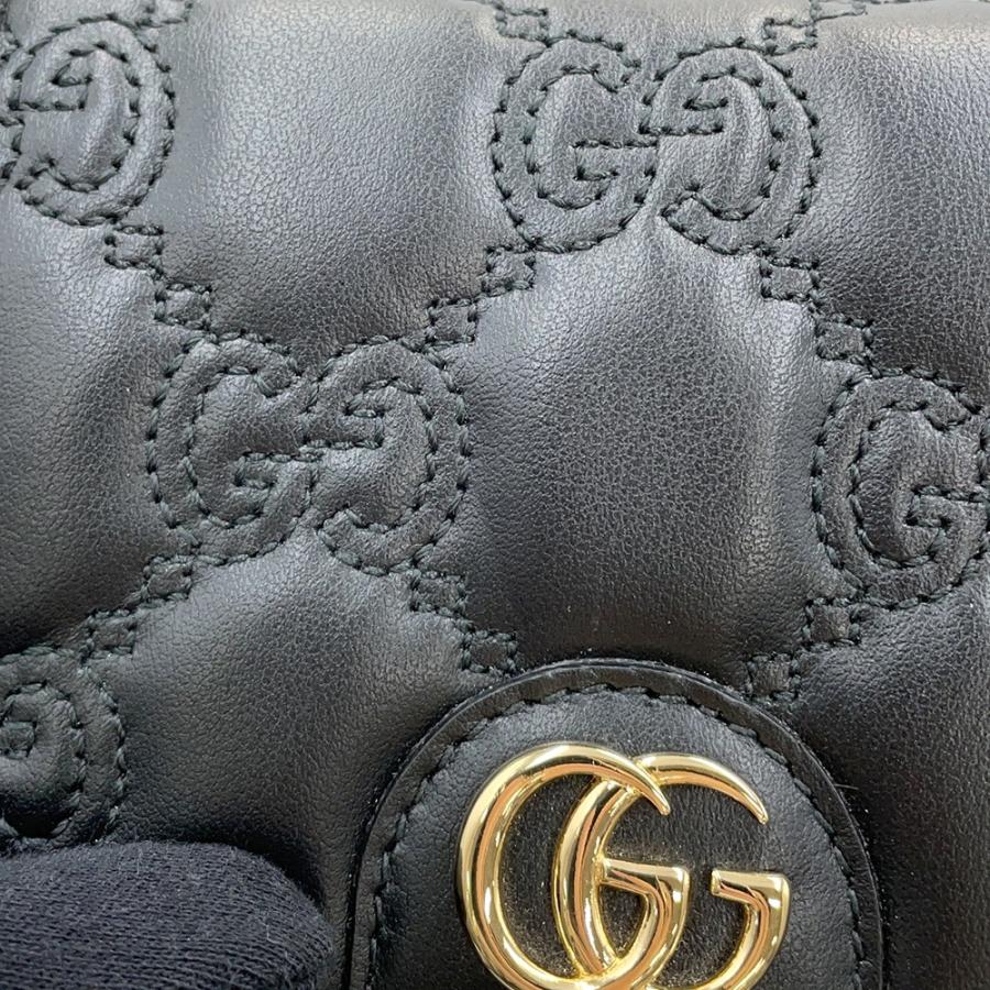 グッチ ショルダーバッグ ミニ GGマトラッセ レザー 723777 GUCCI