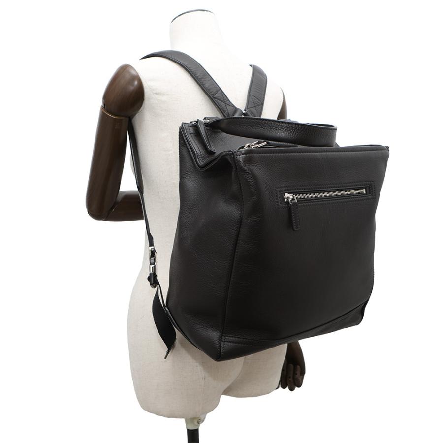 ジバンシー リュック パンドラ バックパック レザー GIVENCHY 黒