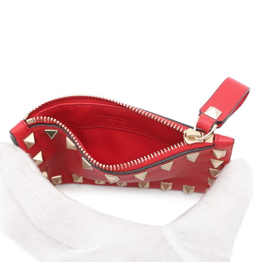 ヴァレンティノ・ガラヴァーニ カードケース ロックスタッズ レザー  