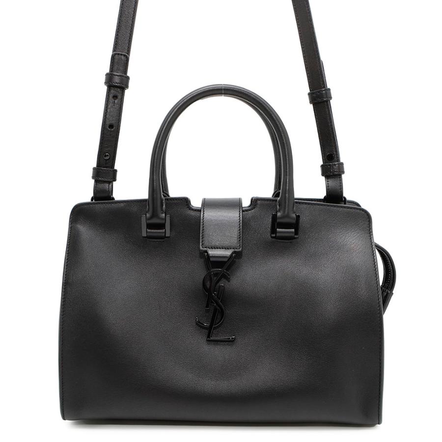 サンローランパリ ハンドバッグ ベイビーカバス レザー 400914 SAINT  