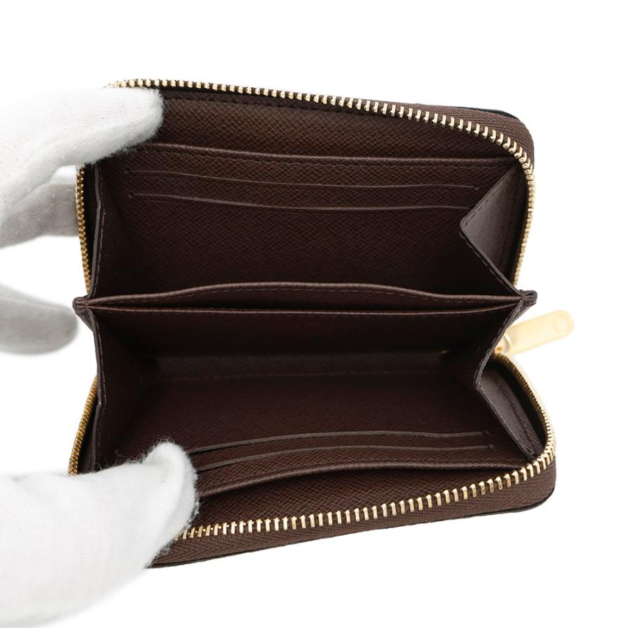 【Sランク】ヴィトン ダミエ エベヌ ジッピーパース N63070 ジッピー・コイン パース ダミエ・エベヌ｜ルイ・ヴィトン 公式サイト