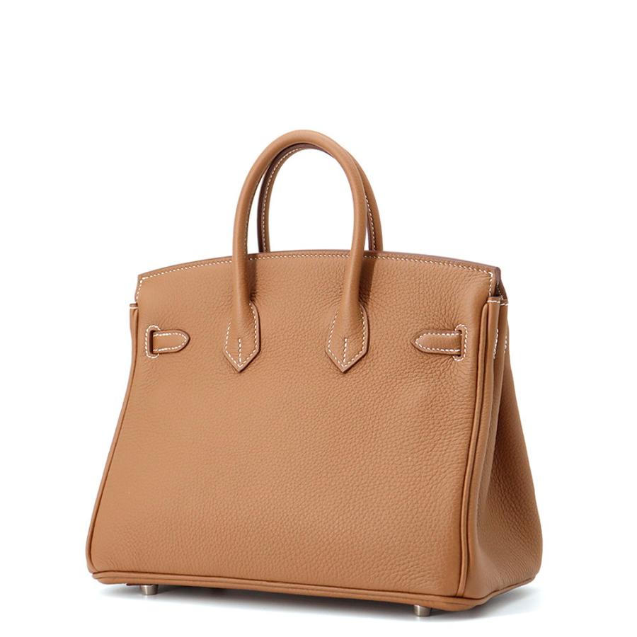 エルメス バーキン25 ゴールド/シルバー金具 トゴ K刻印 HERMES Birkin