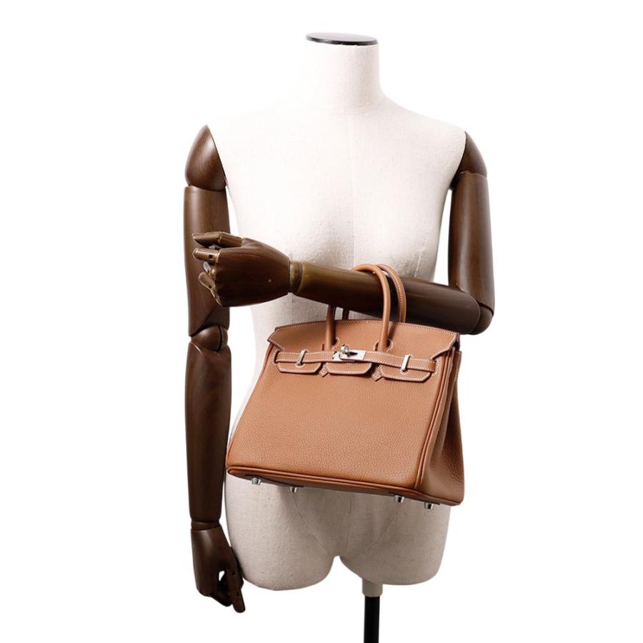 エルメス バーキン25 ゴールド/シルバー金具 トゴ K刻印 HERMES Birkin