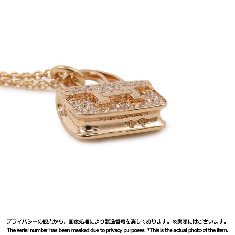 エルメス ネックレス アミュレット コンスタンス ペンダント ダイヤ