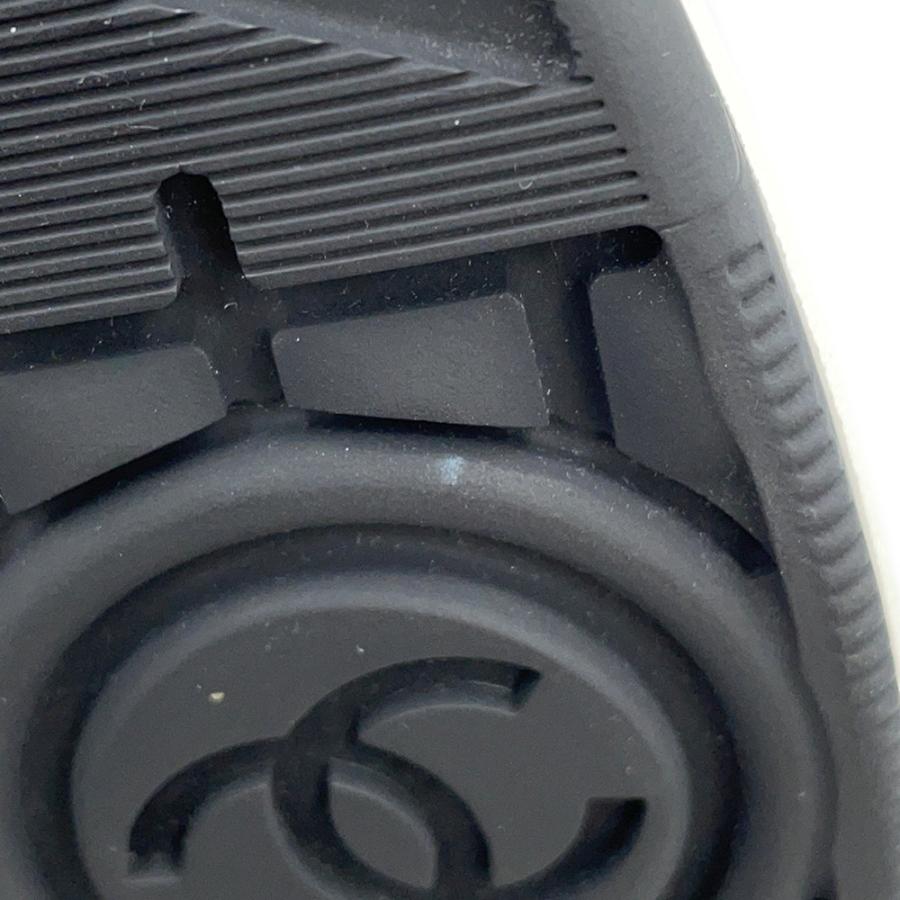サーフギャング　シャネル　スエードバレエシューズ　サイズ38 Chanel Women's CC Slingback Platform Wedge Sandals Leather and