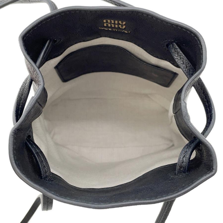 ミュウミュウ ショルダーバッグ ミニ ナッパレザー 5NF460 Miu バッグ