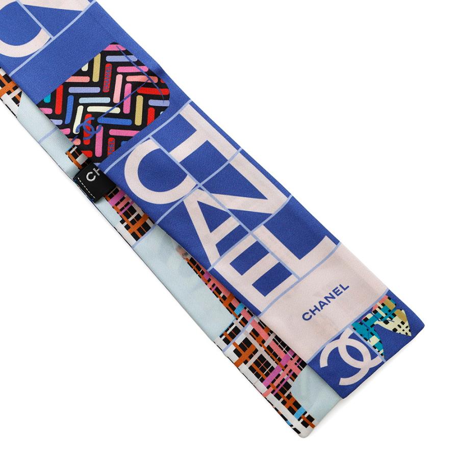 シャネル スカーフ ロゴ ココマーク シルク CHANEL : GALLERY-RARE