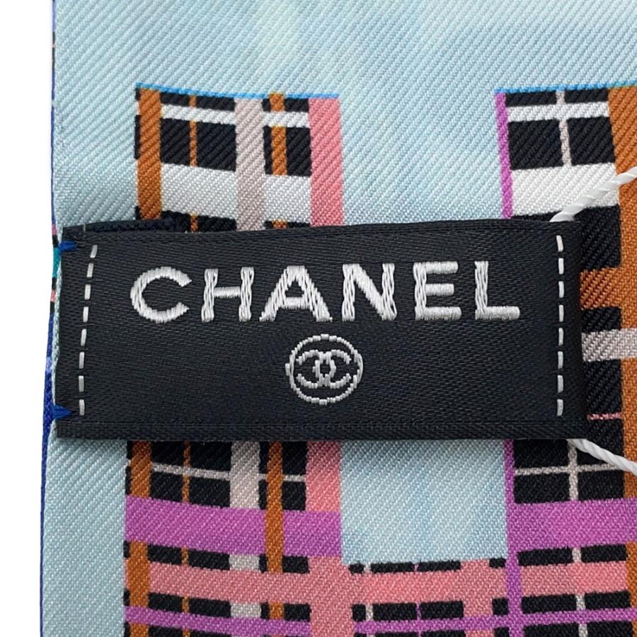 シャネル スカーフ ロゴ ココマーク シルク CHANEL : GALLERY-RARE