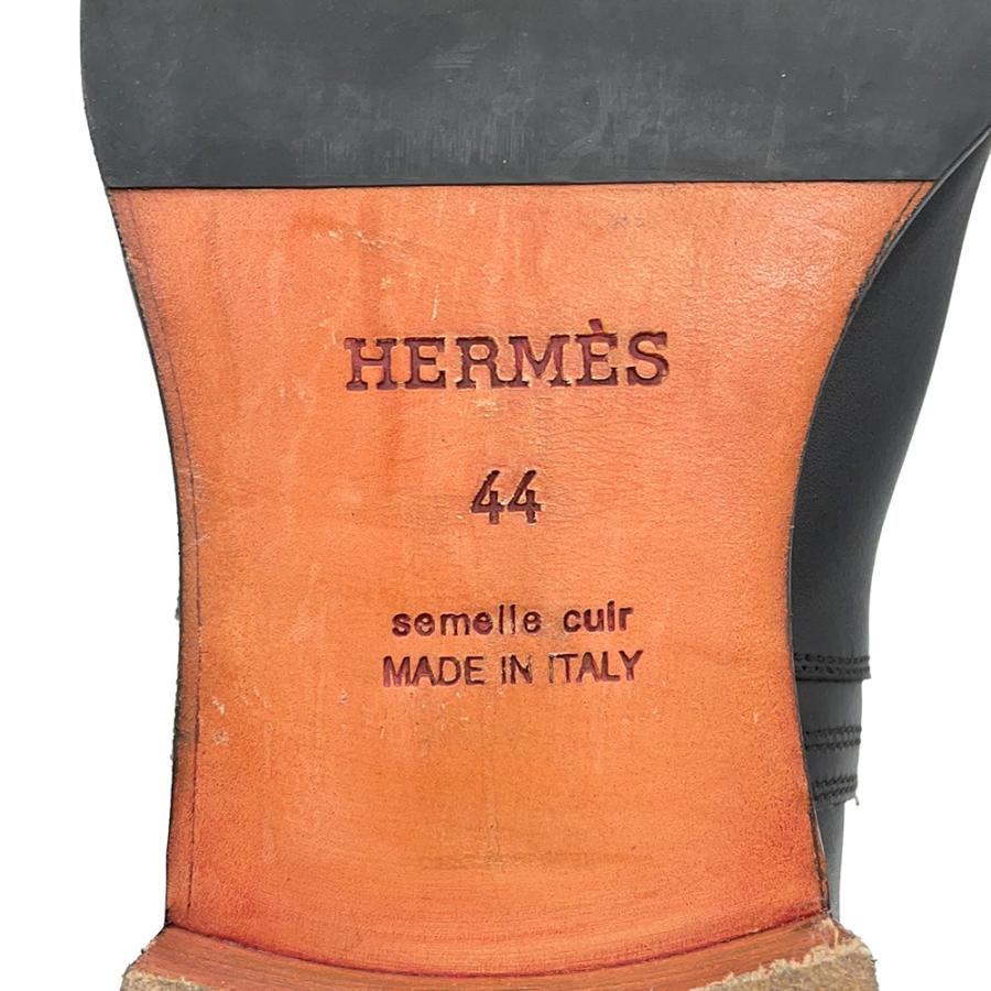 エルメス ブーツ フォーチュン カーフレザー メンズサイズ44 HERMES 靴 