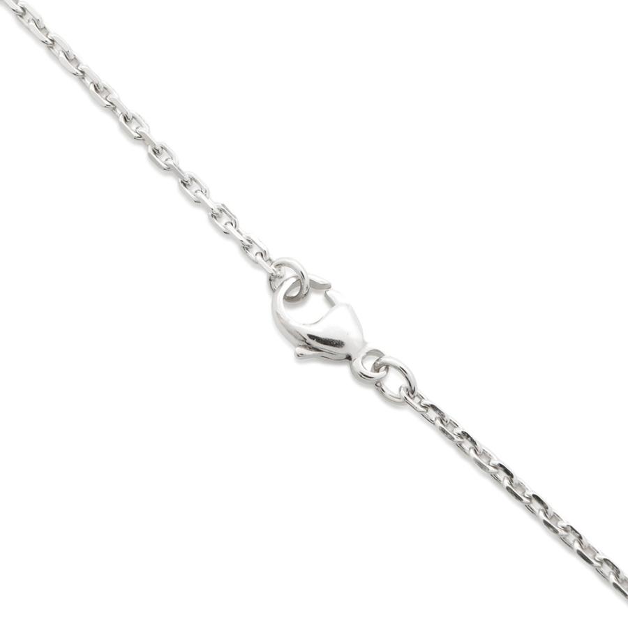 エルメス ネックレス ミニ・ポップアッシュ ホワイト/シルバー金具 
