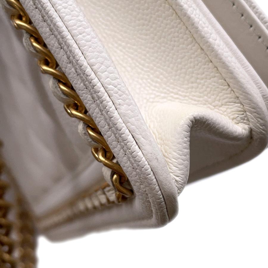 CHANELシャネル ボーイシャネル ココマーク チェーン ショルダーウォレット シャネル チェーンウォレット ボーイシャネル マトラッセ ココマーク