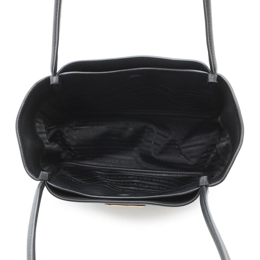 PRADA ☆ブラックレザーバッグ ブラック ミディアム レザー トートバッグ | PRADA