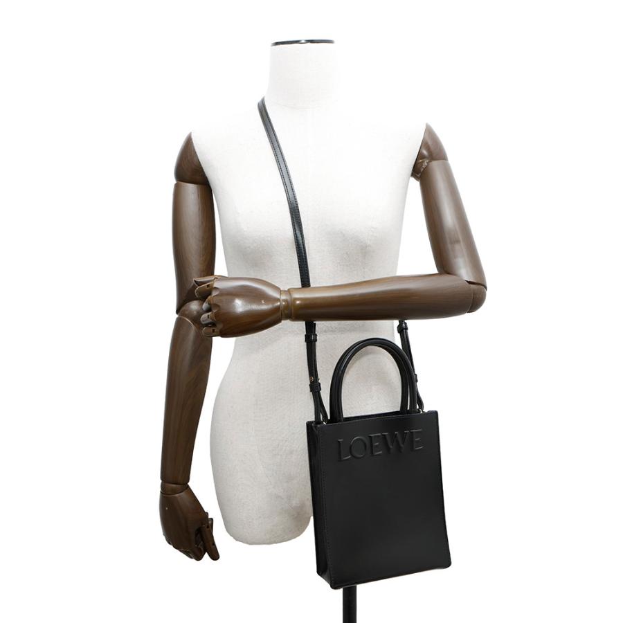 ロエベ ハンドバッグ スタンダード A5 レザー A933S30X01 LOEWE 2way