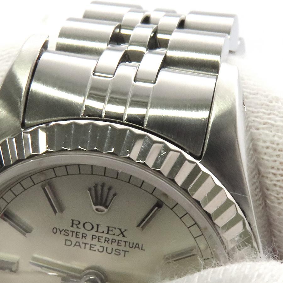 ロレックス デイトジャスト R番 SS/K18WG 69174 ROLEX 腕時計 シルバー文字盤 ロレックス デイトジャスト R番 SS/K18WG 69174 ROLEX 腕時計 シルバー