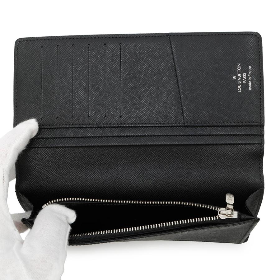 LOUIS VUITTON ダミエ・グラフィット ポルトフォイユ・ブラザ 長財布 二つ折り財布 N62665 メンズ 【パープル】 未使用品 👑 送料無料