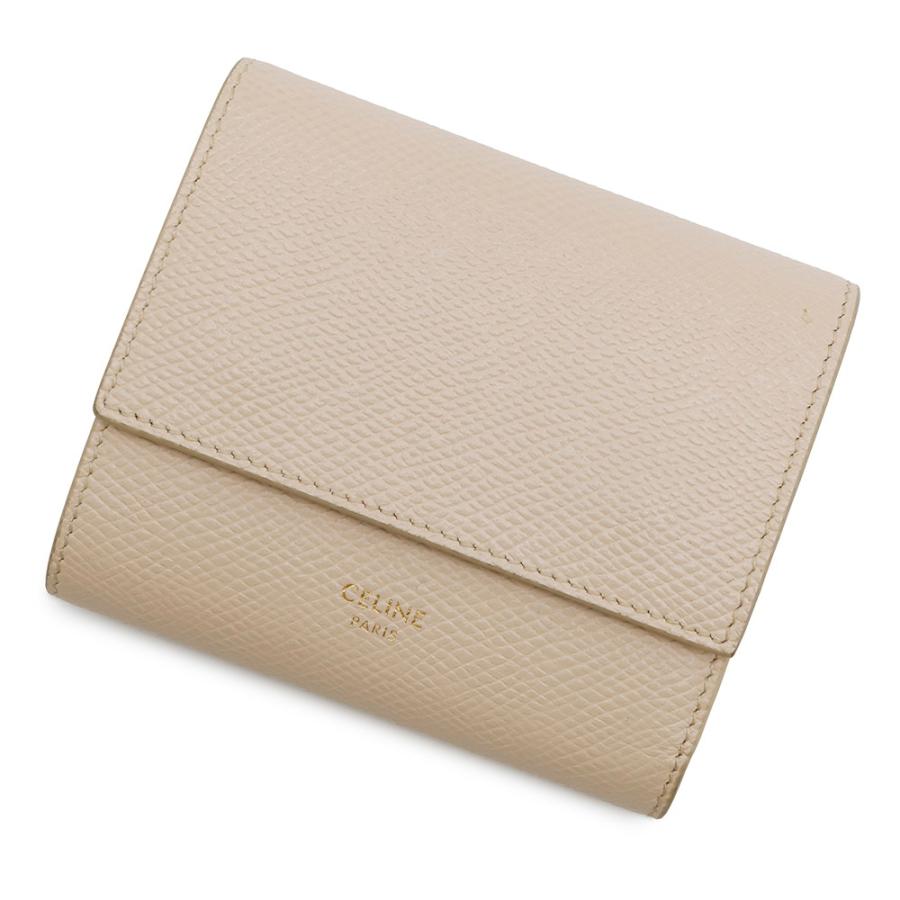 セリーヌ CELINE スモール トリフォールドウォレット 三つ折り財布  