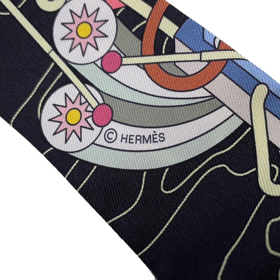 【新品】エルメス ツイリー オデッセイ ODYSSEY シルク　スカーフ エルメス スカーフ ツイリー オデッセイ Odyssey HERMES シルクツイル
