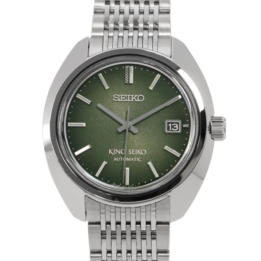 KING SEIKO キングセイコー 自動巻き腕時計SDKS025グリーン文字盤 KING SEIKO キングセイコー 自動巻き腕時計SDKS025グリーン文字盤